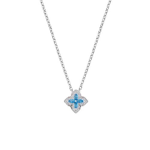 Collana Amen Donna Portofino in Argento Zircone CLPFBBLBZ - CLPFBBLBZ